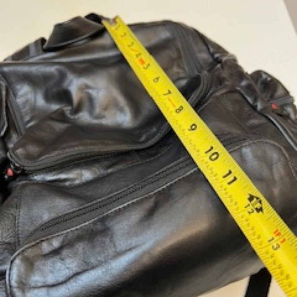 Winn International Leather Backpack Style 5451 - Picture 10 of 16